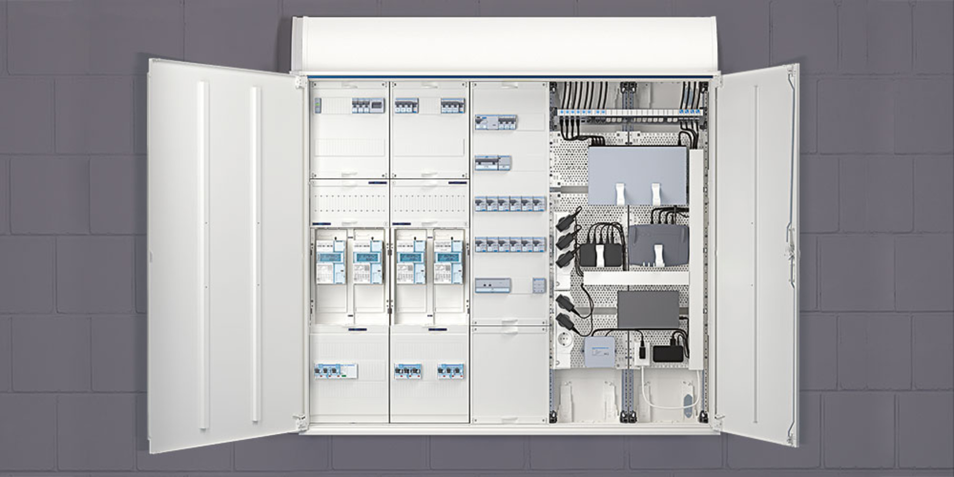 Technikzentrale bei Bayer Elektrotechnik in Freiensteinau