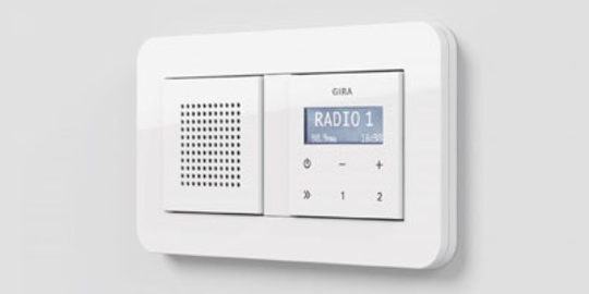 Gira Radio bei Bayer Elektrotechnik in Freiensteinau
