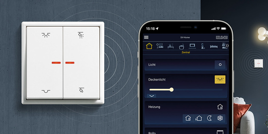KNX RF Taster bei Bayer Elektrotechnik in Freiensteinau