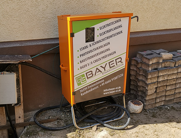 Baustromkasten von Bayer Elektrotechnik